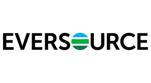 Eversource logo with stylized green and blue circular design.